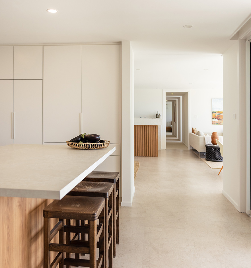 A contemporary home in the Illawarra renovated by Milliken Builders